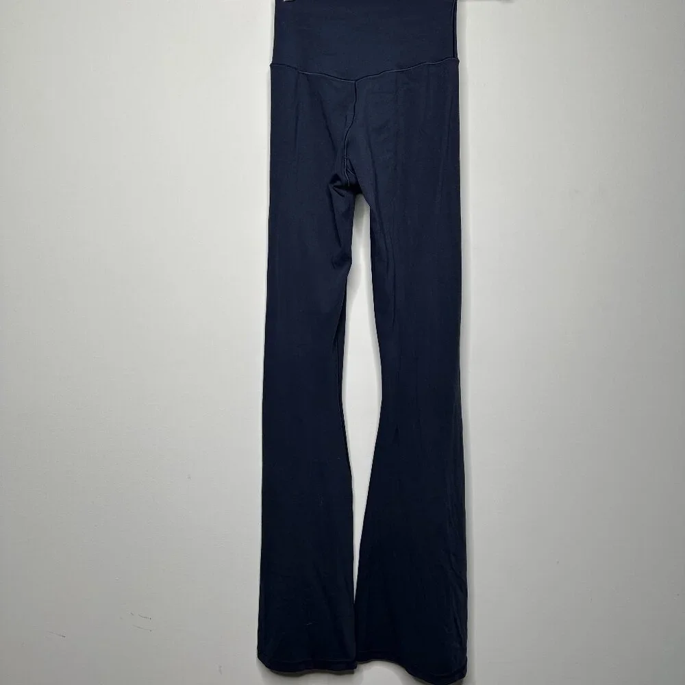 Offline by Aerie Real Me Hi-Rise Flare Leggings Dark Blue Women's Small - Picture 3 of 5